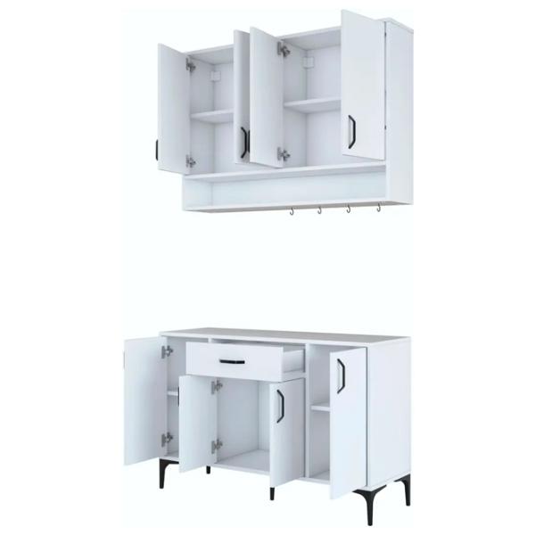 Kухонный шкаф Mirage Meble JE205 White / ДСП photo 5