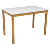 Set masă și scaune Evelin 4 XR-154Wo Dreptunghiulară / PAL / Light Beige photo 2