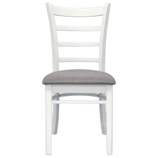 Set masă și scaune Evelin 4 COCO NV-10WP Rotundă / PAL / White photo 2