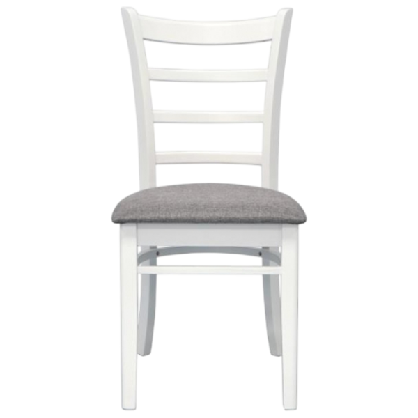 Set masă și scaune Evelin 4 COCO NV-10WP Rotundă / PAL / White photo 2