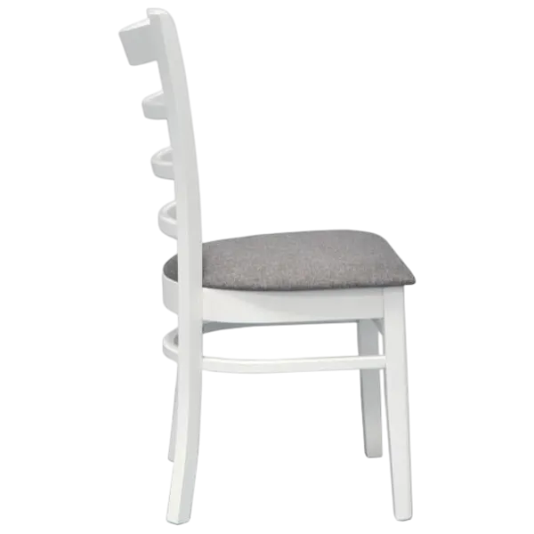 Set masă și scaune Evelin 4 COCO NV-10WP Rotundă / PAL / White photo 4