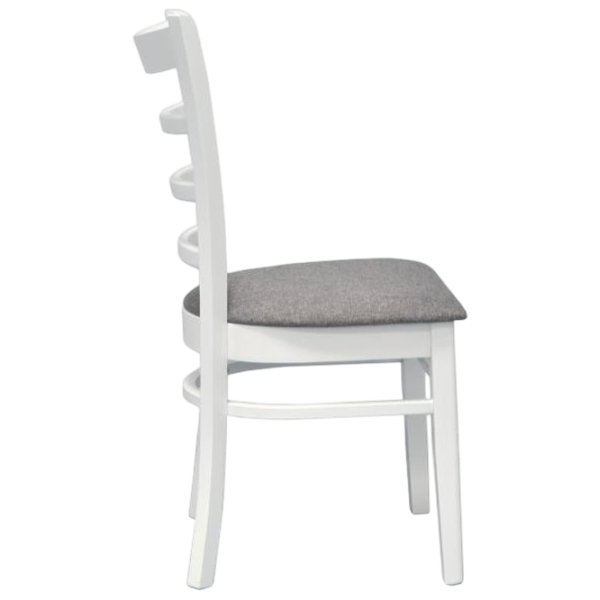 Set masă și scaune Evelin 4 COCO NV-10WP Rotundă / PAL / White photo 4