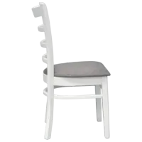 Set masă și scaune Evelin 4 COCO NV-10WP Rotundă / PAL / White photo 4