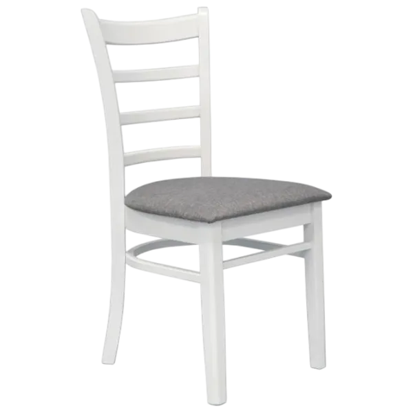 Set masă și scaune Evelin 4 COCO NV-10WP Rotundă / PAL / White photo 5