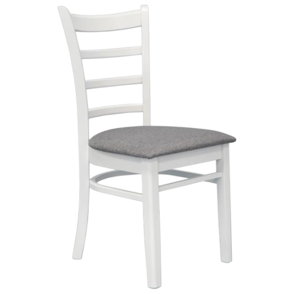 Set masă și scaune Evelin 4 COCO NV-10WP Rotundă / PAL / White photo 5