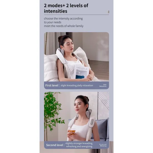 Массажер Shiatsu Neck P11 Серый photo 5