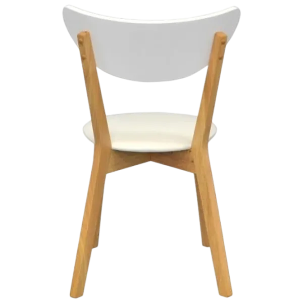 Set masă și scaune Evelin Raffles Rectangular + 6 Cameroon Dreptunghiulară / PAL / White photo 6