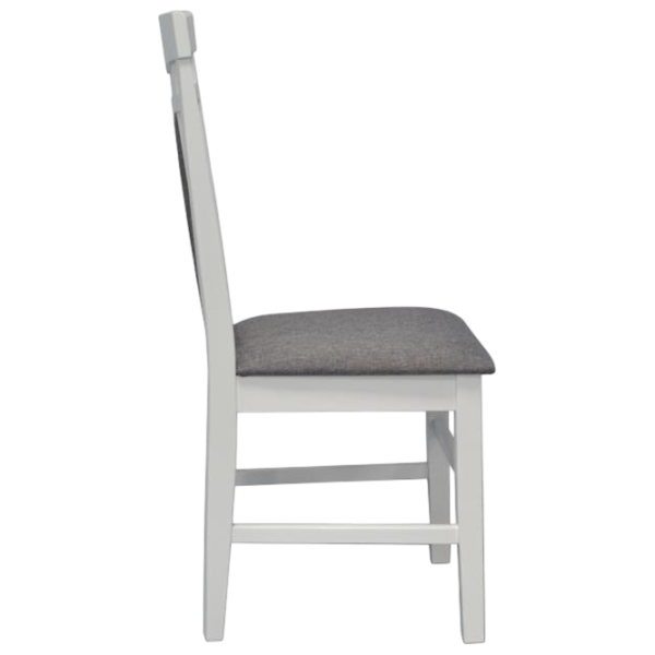 Set masă și scaune Evelin Raffles Round + 4 Deepa R NV-10WP Rotundă / PAL / White photo 5