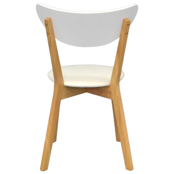 Set masă și scaune Evelin Raffles Round + 4 CAMEROON Rotundă / PAL / White photo 3