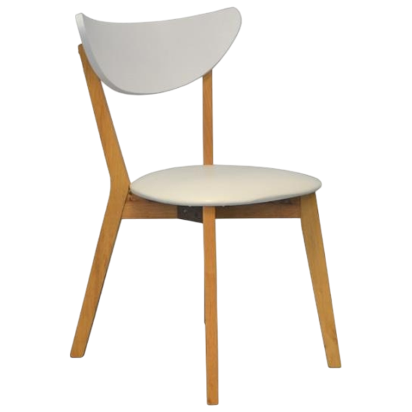 Set masă și scaune Evelin Raffles Round + 4 CAMEROON Rotundă / PAL / White photo 6