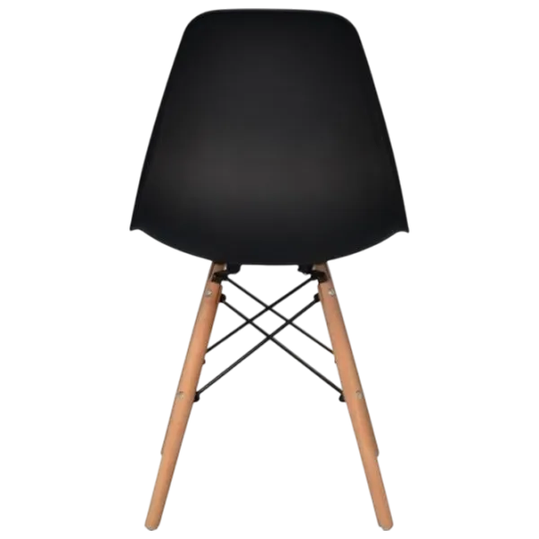 Set masă și scaune Evelin Raffles Round + 4 LC-021 Rotundă / PAL / Black photo 5