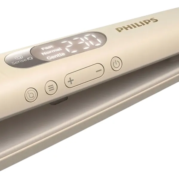 Placă de îndreptat părul Philips BHS838/00 54 W / White Beige photo 3