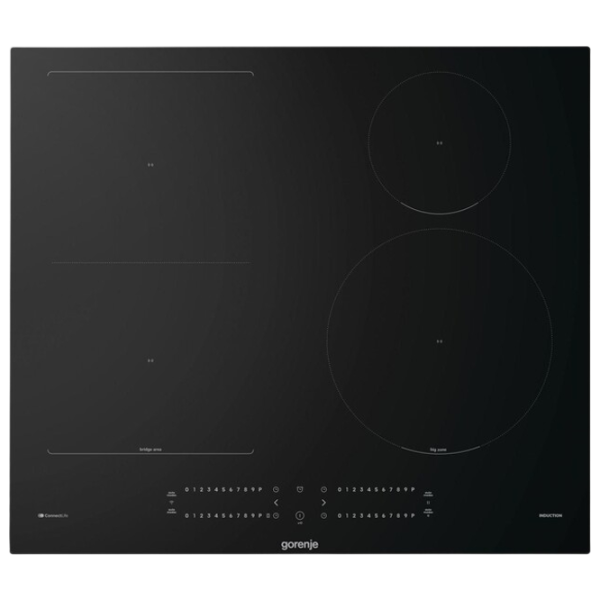 Plită încorporabilă cu inducție Gorenje GI6432BSCWF Sticlă călită / Black photo 1