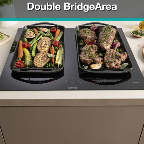 Plită încorporabilă cu inducție Gorenje GI6442BSCWF Sticlă călită / Black photo 5