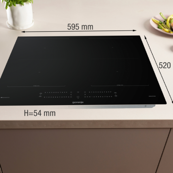 Plită încorporabilă cu inducție Gorenje GI6442BSCWF Sticlă călită / Black photo 8