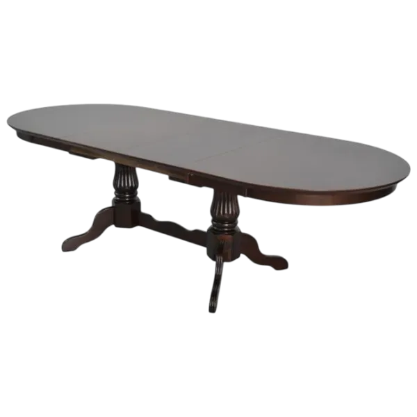 Set masă și scaune Evelin HV-33V + 6 Deepa R Ovală / PAL / Chocolate photo 4