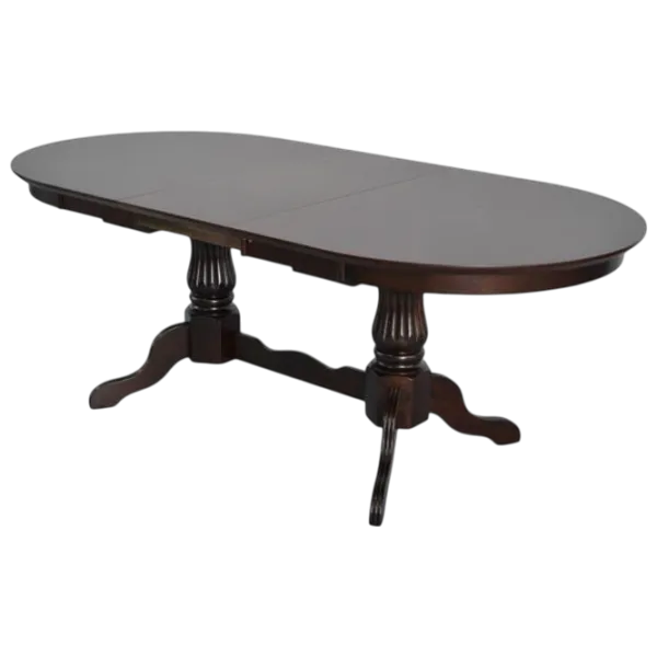 Set masă și scaune Evelin HV-33V + 6 Deepa R Ovală / PAL / Chocolate photo 6