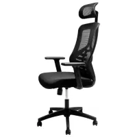 Fotoliu de birou CUSTO Monza Plasă/ Black 