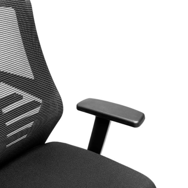 Fotoliu de birou CUSTO Monza Plasă/ Black  photo 7