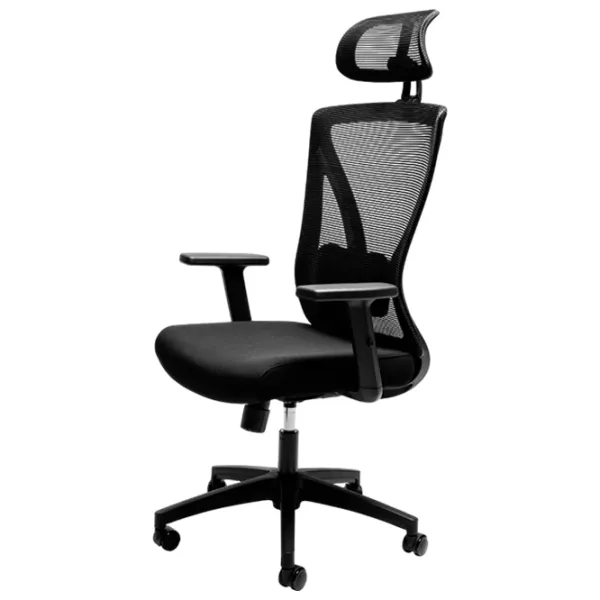 Fotoliu de birou CUSTO Belfast Plasă/ Black  photo 1