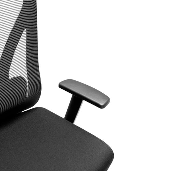 Fotoliu de birou CUSTO Belfast Plasă/ Black  photo 7