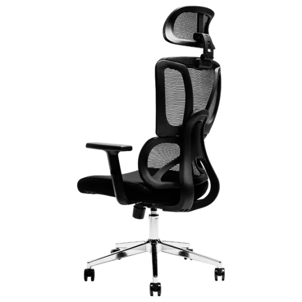 Fotoliu de birou CUSTO Cordoba Plasă/ Black  photo 4