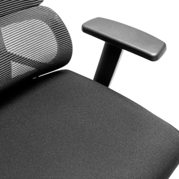 Fotoliu de birou CUSTO Cordoba Plasă/ Black  photo 7