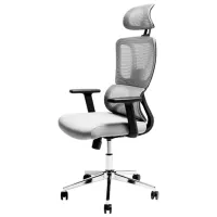 Fotoliu de birou CUSTO Cordoba Plasă/ Gray Black