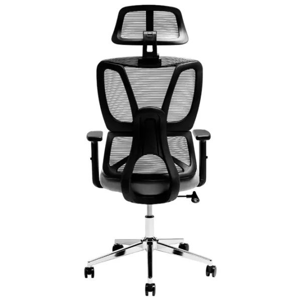 Fotoliu de birou CUSTO Cordoba Plasă/ Gray Black photo 5