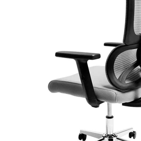 Fotoliu de birou CUSTO Cordoba Plasă/ Gray Black photo 6