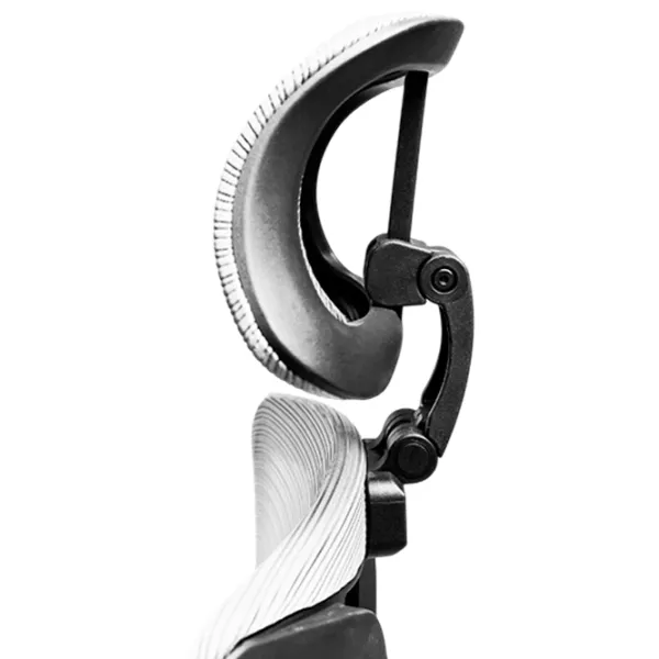 Fotoliu de birou CUSTO Cordoba Plasă/ Gray Black photo 8