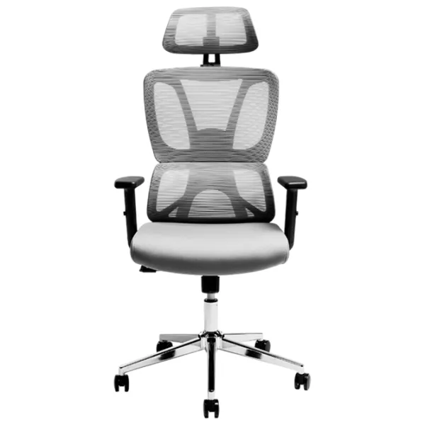 Fotoliu de birou CUSTO Cordoba Plasă/ Gray Black photo 9