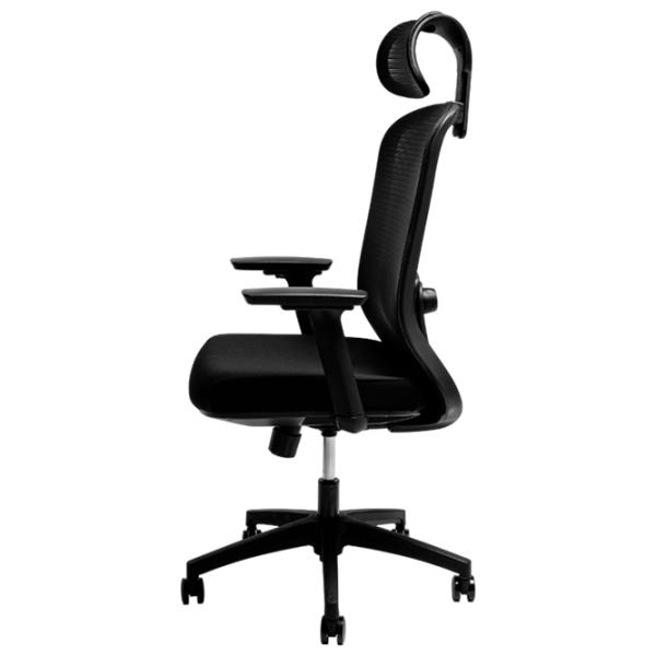 Fotoliu de birou CUSTO Bergamo Plasă/ Black  photo 3