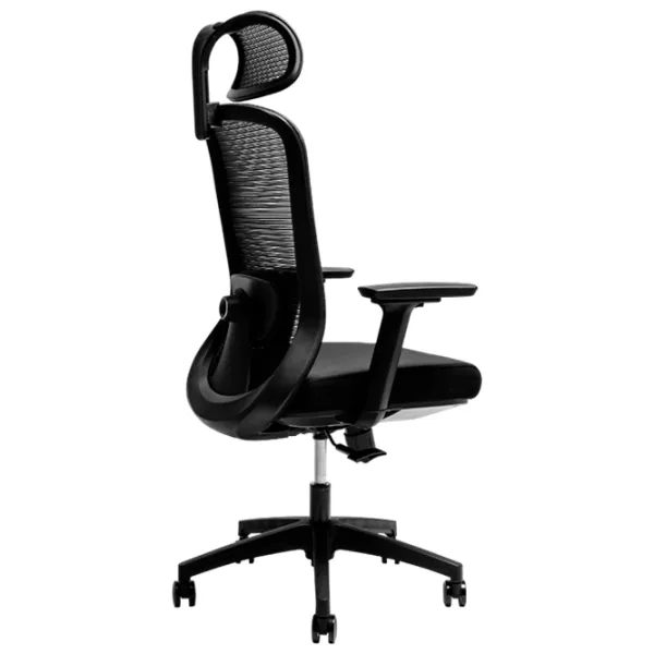 Fotoliu de birou CUSTO Bergamo Plasă/ Black  photo 6