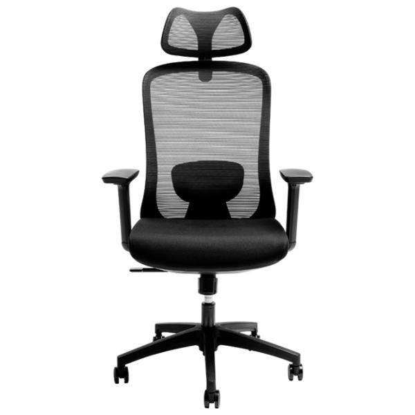 Fotoliu de birou CUSTO Bergamo Plasă/ Black  photo 12