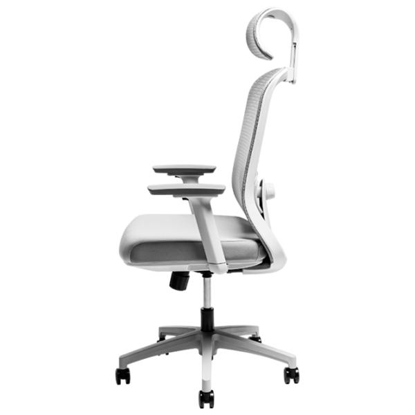 Fotoliu de birou CUSTO Bergamo Plasă/ Light Gray  photo 3