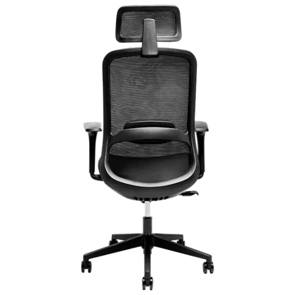 Fotoliu de birou CUSTO Roma Plasă/ Black  photo 5