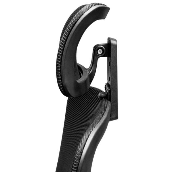 Fotoliu de birou CUSTO Roma Plasă/ Black  photo 9