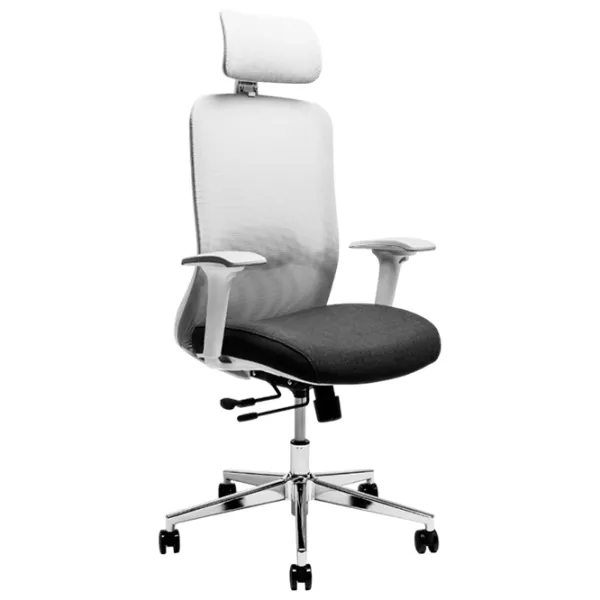 Fotoliu de birou CUSTO Roma Plasă/ Gray  photo 1