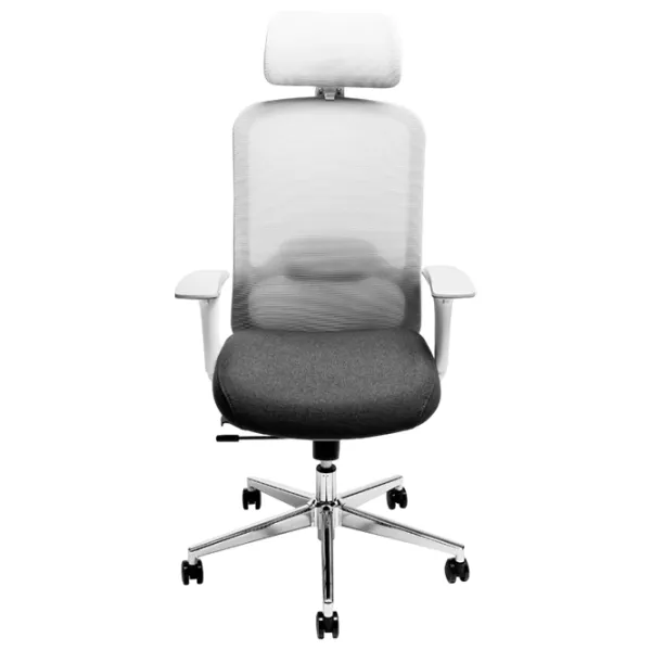 Fotoliu de birou CUSTO Roma Plasă/ Gray  photo 13