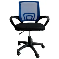 Scaun de birou Waltz Smart Plasă/ Blue Black