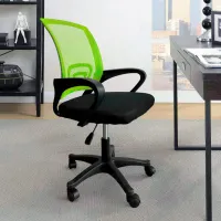 Scaun de birou Waltz Smart Plasă/ Green Black photo 5