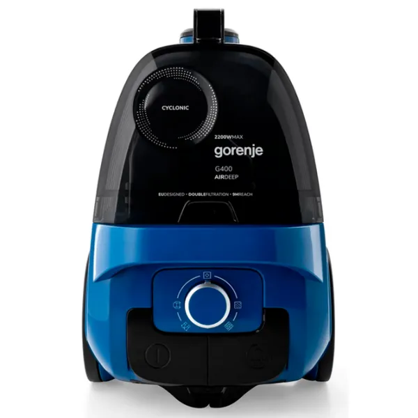 Пылесос Gorenje VC2206G4ADBL 850 Вт / Черный Синий photo 3 Пылесос Gorenje VC2206G4ADBL 850 Вт / Черный Синий photo 3