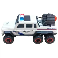 Машинка ZI DI TOYS Police 911 500-3 / / Черный Белый photo 4
