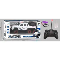 Машинка ZI DI TOYS Police 911 500-3 / / Черный Белый photo 5