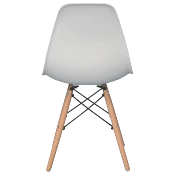 Обеденные стол со стульями Evelin Raffles Rectangular + 6 LC-021 Прямоугольная / ДСП / Белый photo 4