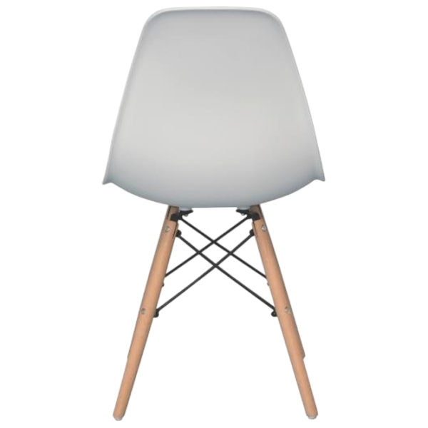 Обеденные стол со стульями Evelin Raffles Rectangular + 6 LC-021 Прямоугольная / ДСП / Белый photo 4