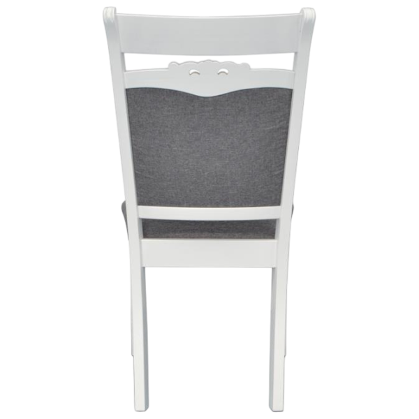 Set masă și scaune Evelin Raffles Rectangular + 4 HV-3167/NV-10WP Dreptunghiulară / PAL / White photo 6