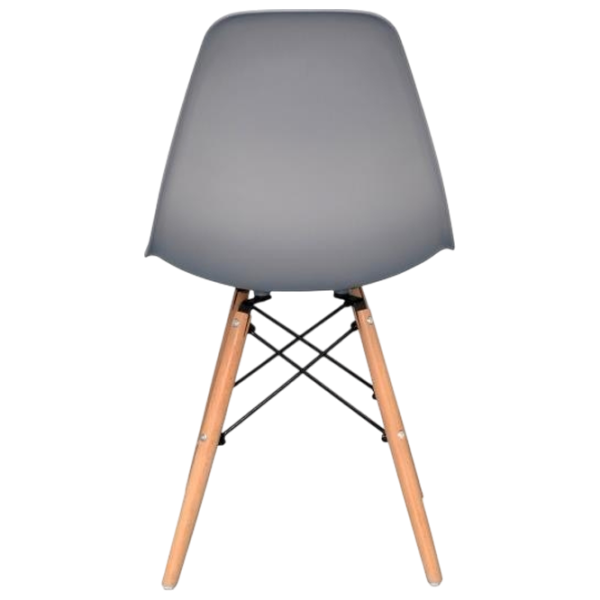 Обеденные стол со стульями Evelin Raffles Round + 4 LC-021 Круглая / ДСП / Белый photo 6