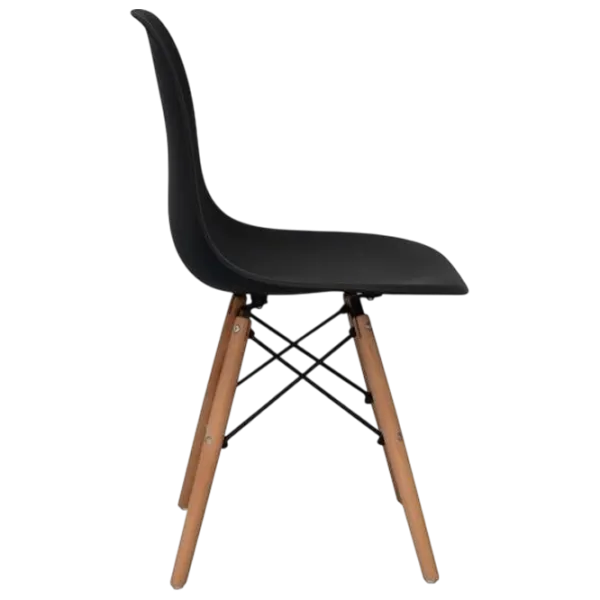 Обеденные стол со стульями Evelin GLORIA + 4 LC-021 Прямоугольная / ДСП / Белый photo 6